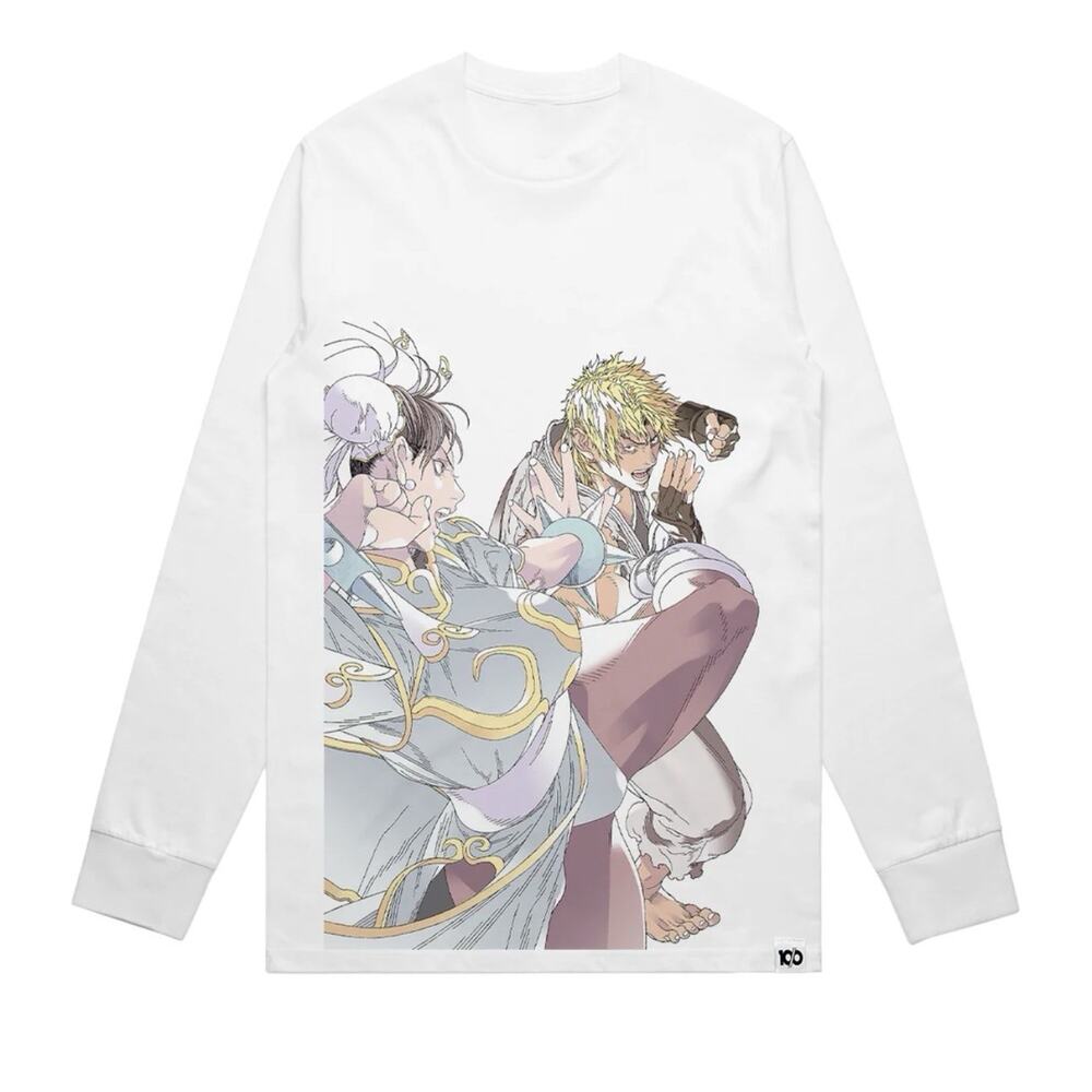 10/0 VS Street Fighter Fight For The future Premium Capcom Long Sleeve SEALED